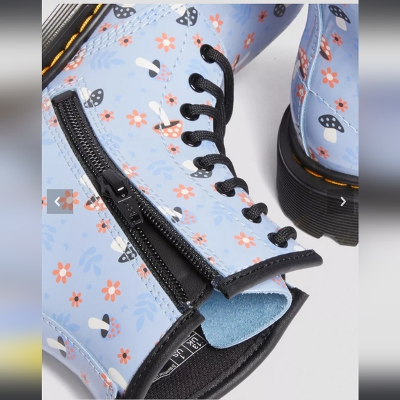 NIB - Dr. Martens, Woodland Patent Lamper,Zen Blue, Size 38 -NEW! - Picture 5 of 8